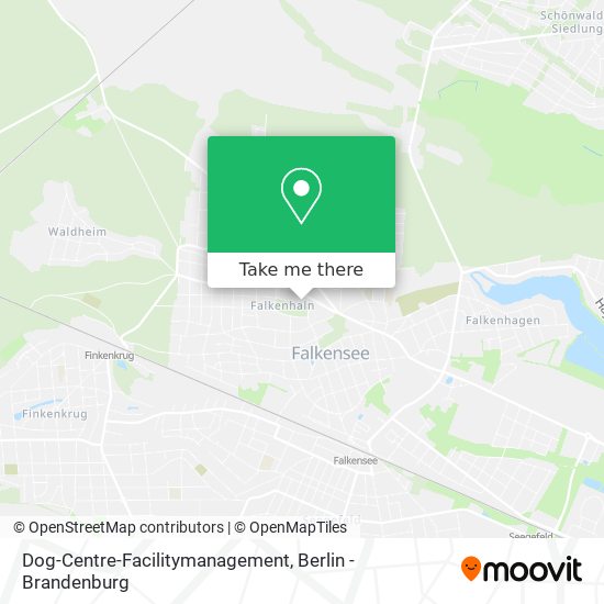 Dog-Centre-Facilitymanagement map