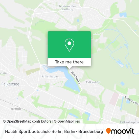 Nautik Sportbootschule Berlin map