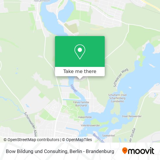 Bow Bildung und Consulting map