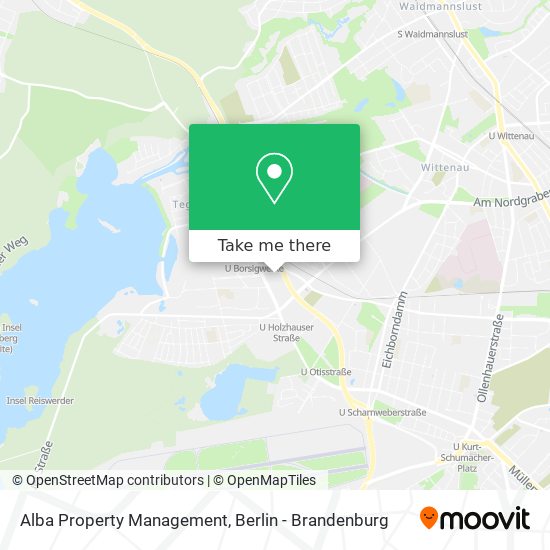 Alba Property Management map
