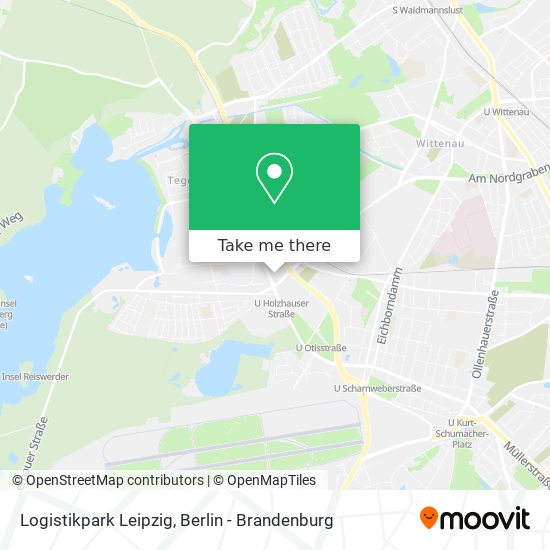 Карта Logistikpark Leipzig