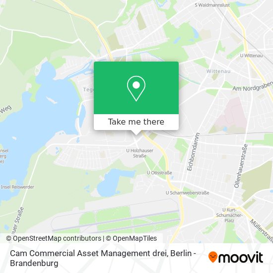 Карта Cam Commercial Asset Management drei