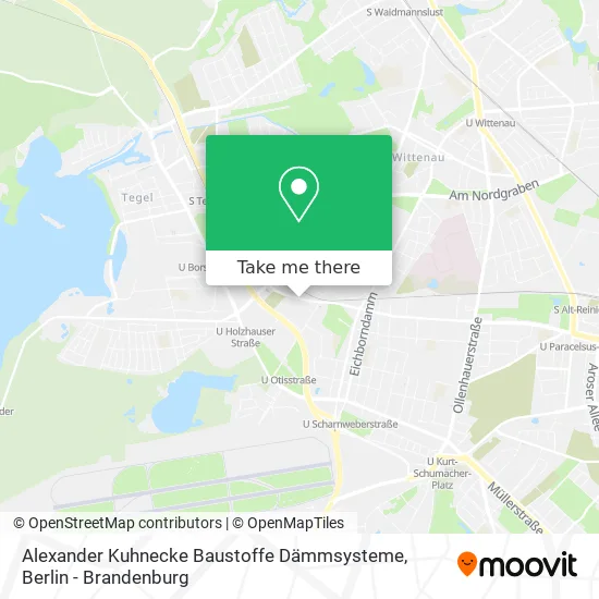 Карта Alexander Kuhnecke Baustoffe Dämmsysteme