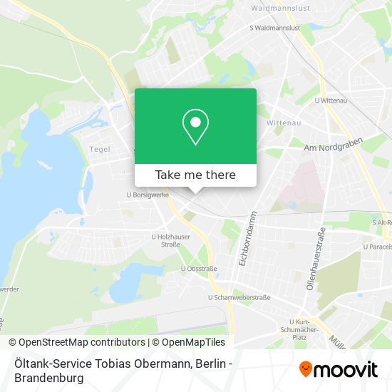 Öltank-Service Tobias Obermann map