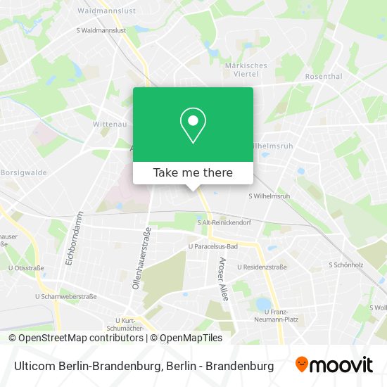 Карта Ulticom Berlin-Brandenburg