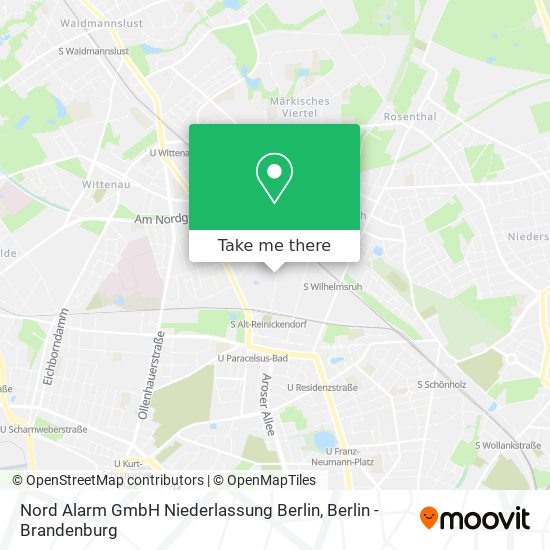 Nord Alarm GmbH Niederlassung Berlin map