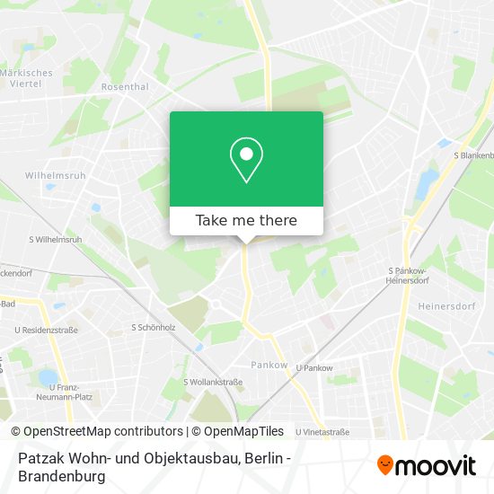 Patzak Wohn- und Objektausbau map