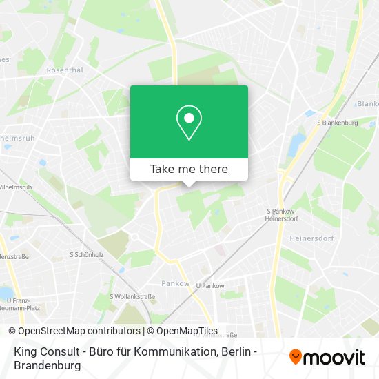 Карта King Consult - Büro für Kommunikation