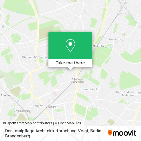 Denkmalpflege Architekturforschung-Voigt map