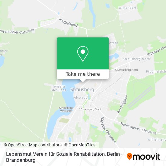 Карта Lebensmut Verein für Soziale Rehabilitation