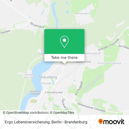 Ergo Lebensversicherung map