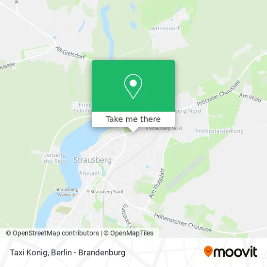 Карта Taxi Konig