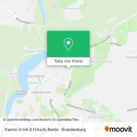 Карта Kamm in Inh.S.Fritsch