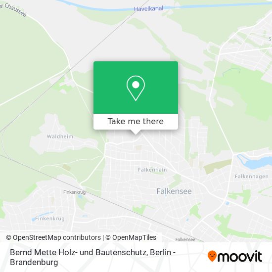 Bernd Mette Holz- und Bautenschutz map