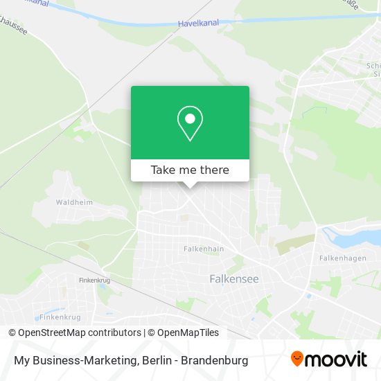 My Business-Marketing map