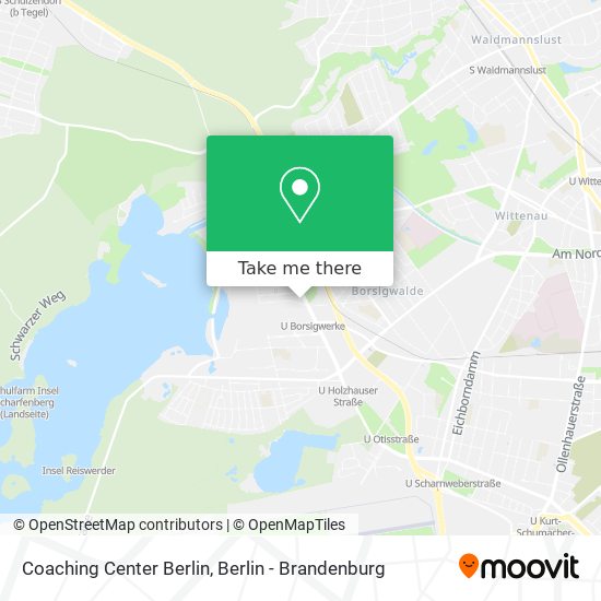 Coaching Center Berlin map