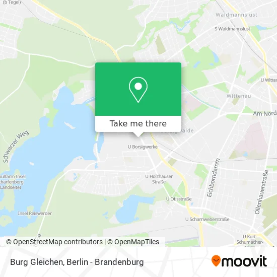 Карта Burg Gleichen