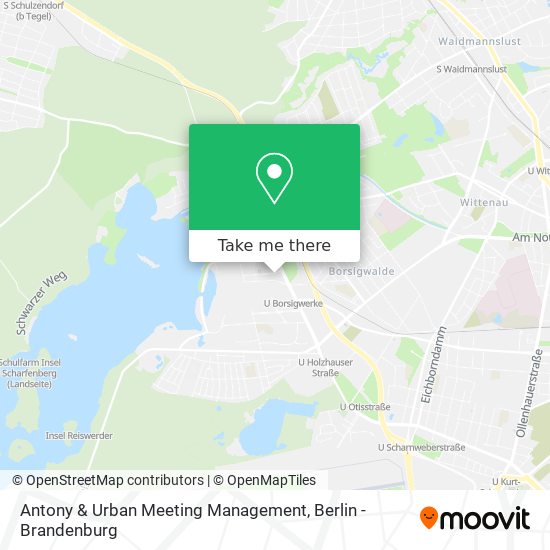 Antony & Urban Meeting Management map