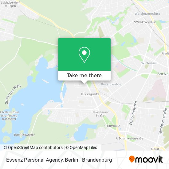 Essenz Personal Agency map