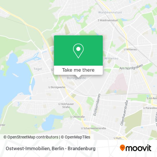 Ostwest-Immobilien map