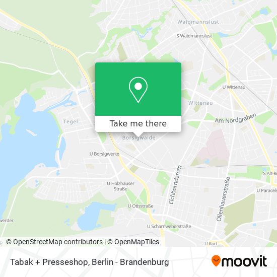 Tabak + Presseshop map