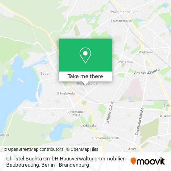 Карта Christel Buchta GmbH Hausverwaltung-Immobilien Baubetreuung