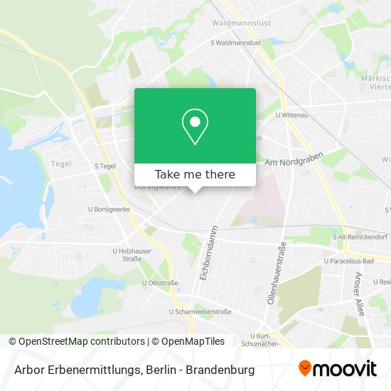 Arbor Erbenermittlungs map