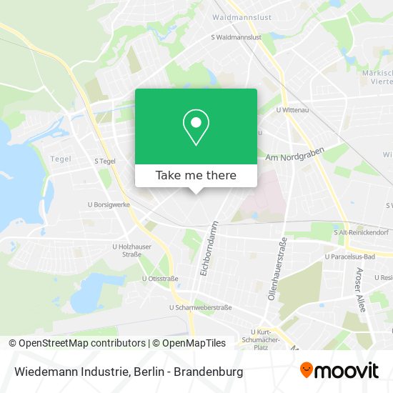 Карта Wiedemann Industrie