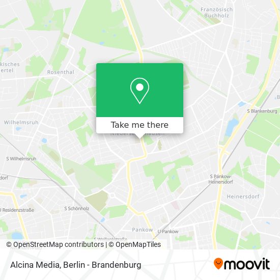 Alcina Media map