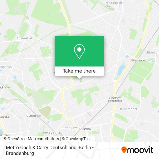 Карта Metro Cash & Carry Deutschland