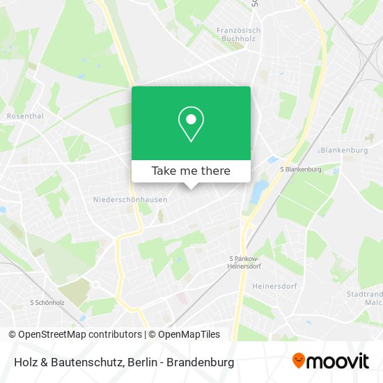 Holz & Bautenschutz map