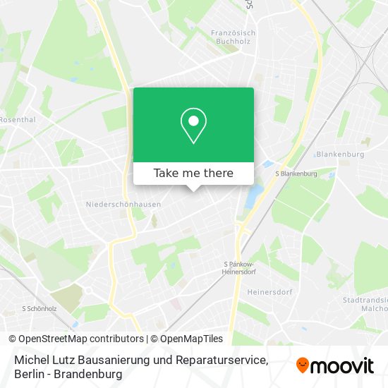 Michel Lutz Bausanierung und Reparaturservice map