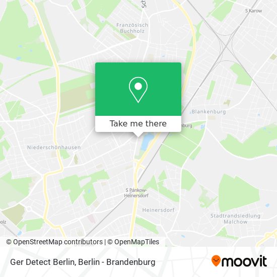 Карта Ger Detect Berlin