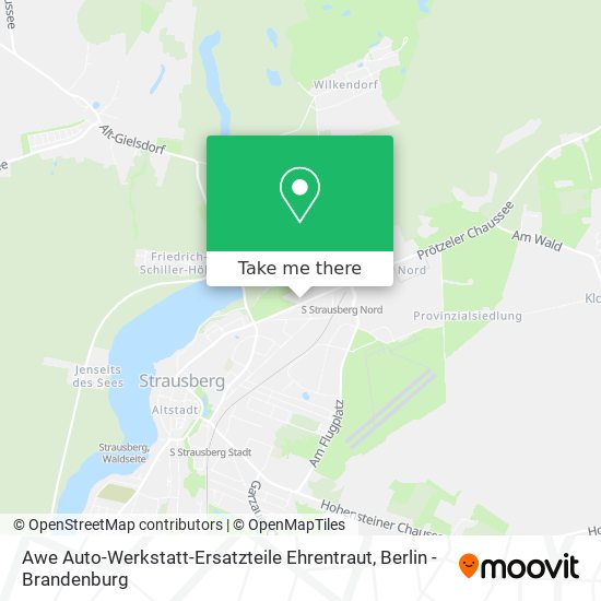 Awe Auto-Werkstatt-Ersatzteile Ehrentraut map