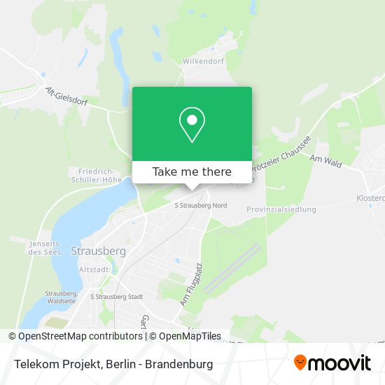 Telekom Projekt map