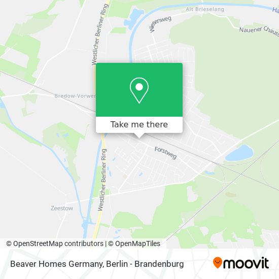 Карта Beaver Homes Germany