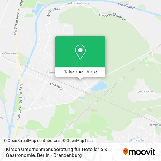 Kirsch Unternehmensberatung für Hotellerie & Gastronomie map