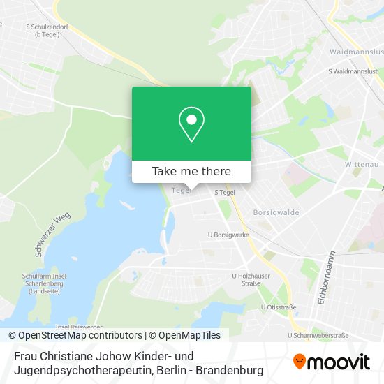 Frau Christiane Johow Kinder- und Jugendpsychotherapeutin map