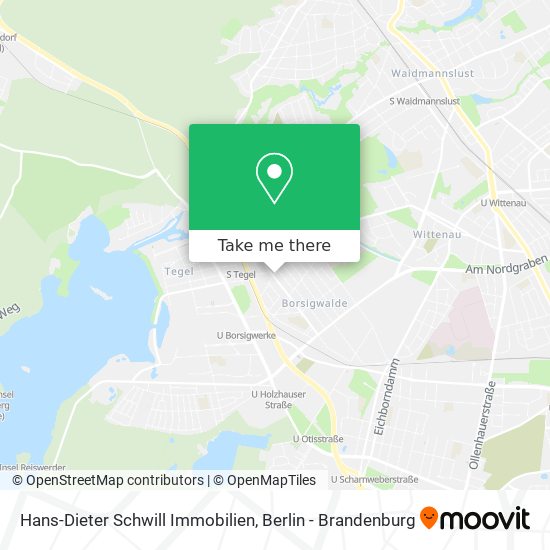 Hans-Dieter Schwill Immobilien map