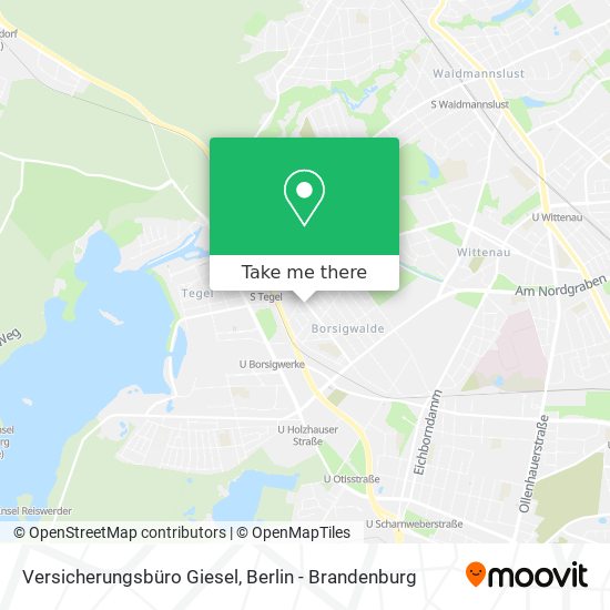 Versicherungsbüro Giesel map