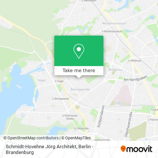 Schmidt-Hovehne Jörg Architekt map