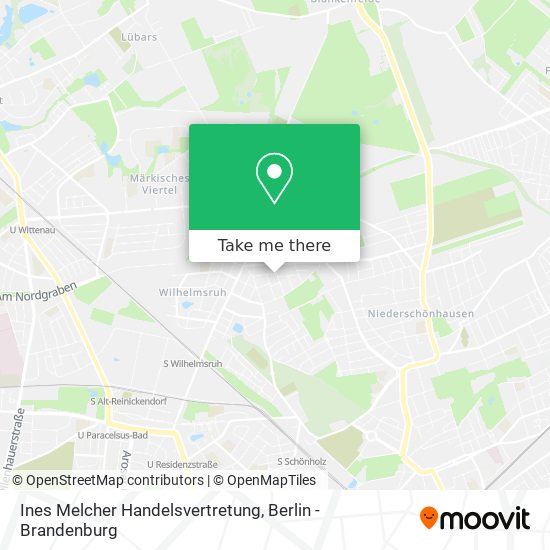 Ines Melcher Handelsvertretung map