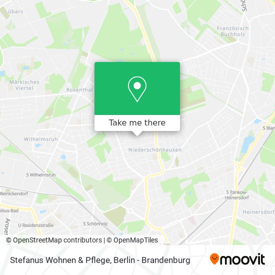 Stefanus Wohnen & Pflege map
