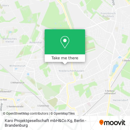 Karo Projektgesellschaft mbH&Co.Kg map