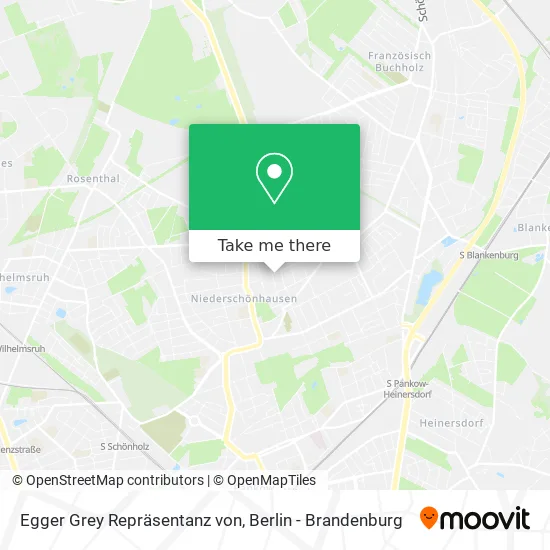 Карта Egger Grey Repräsentanz von