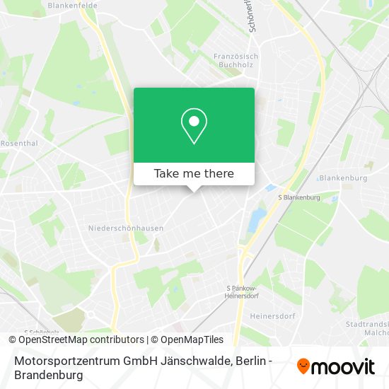 Motorsportzentrum GmbH Jänschwalde map