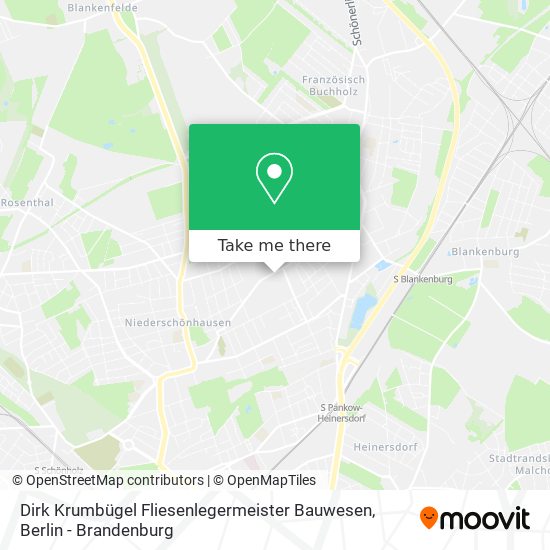 Dirk Krumbügel Fliesenlegermeister Bauwesen map