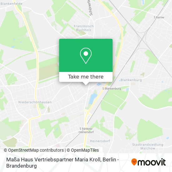 Maßa Haus Vertriebspartner Maria Kroll map