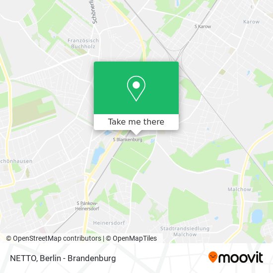 NETTO map