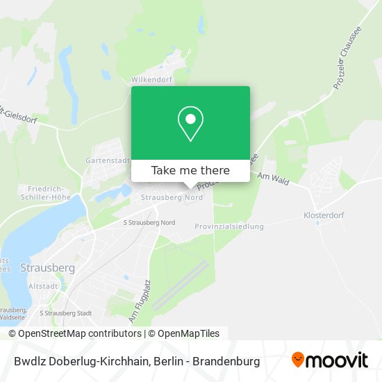 Bwdlz Doberlug-Kirchhain map